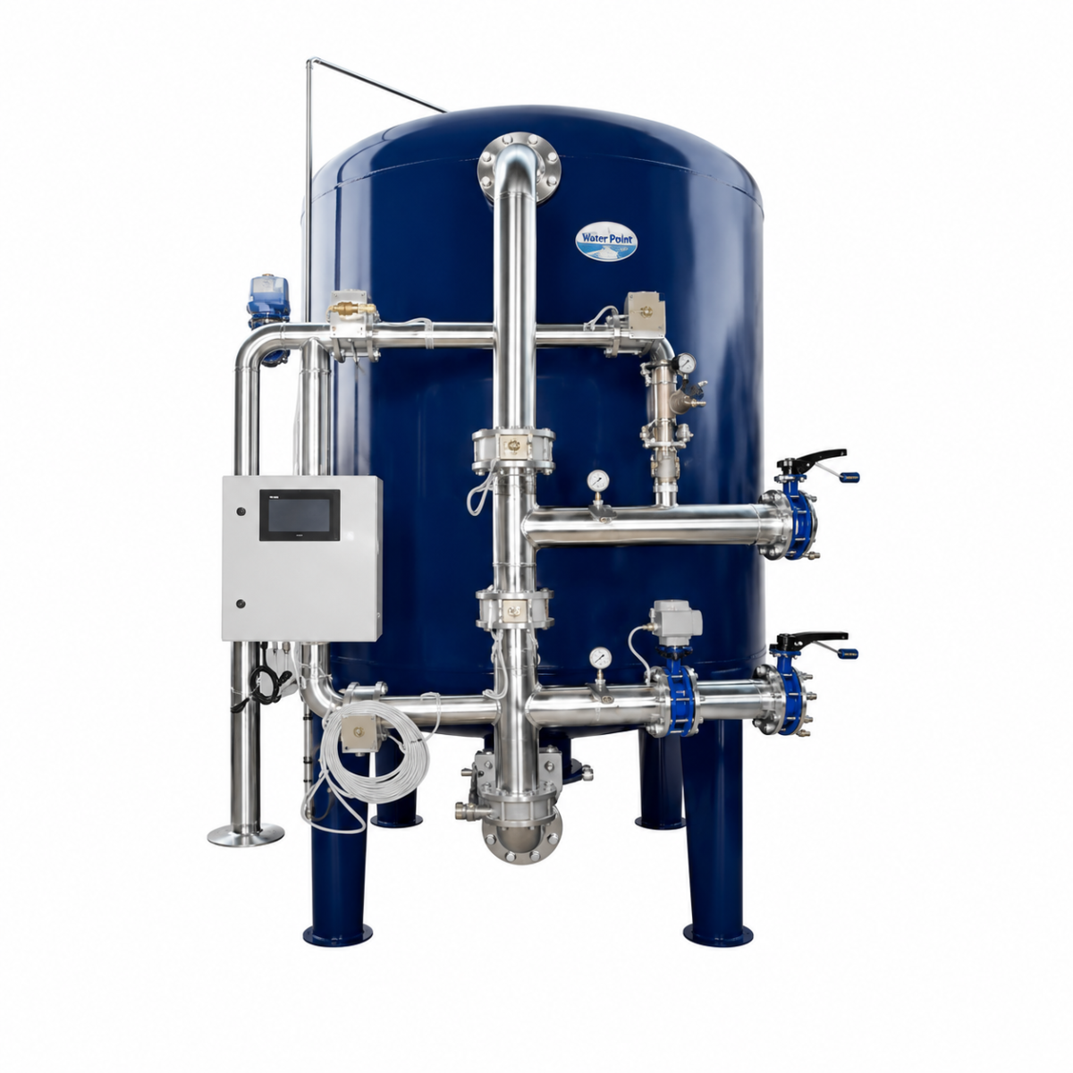 Water Point yüzey borulamalı yumuşatma sistemi