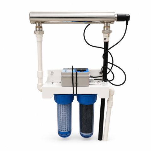Water Point bina girişi ultraviyole su arıtma cihazı