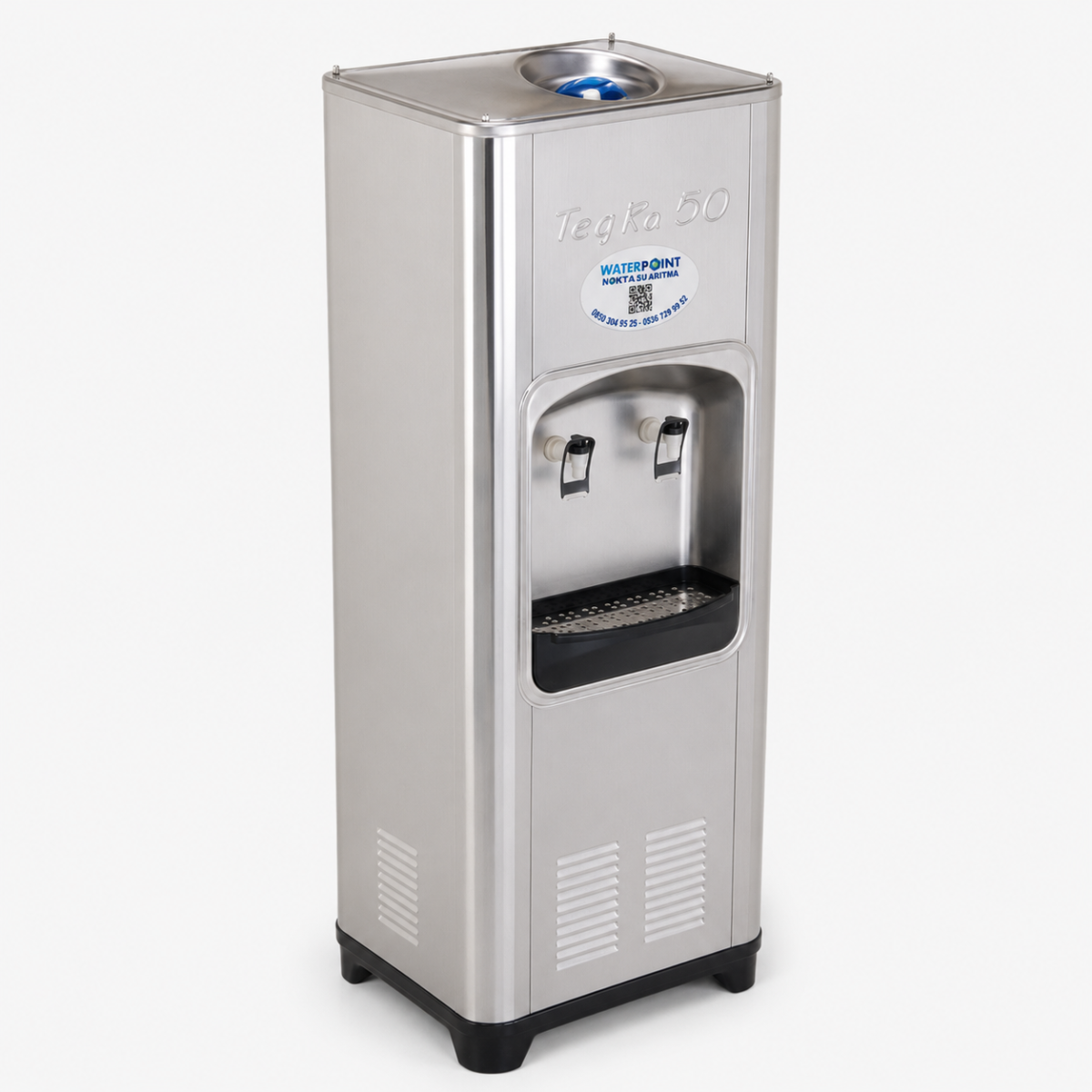 Paslanmaz Soğutuculu Arıtmalı Su Sebili 1 Water Point paslanmaz soğutuculu arıtmalı su sebili