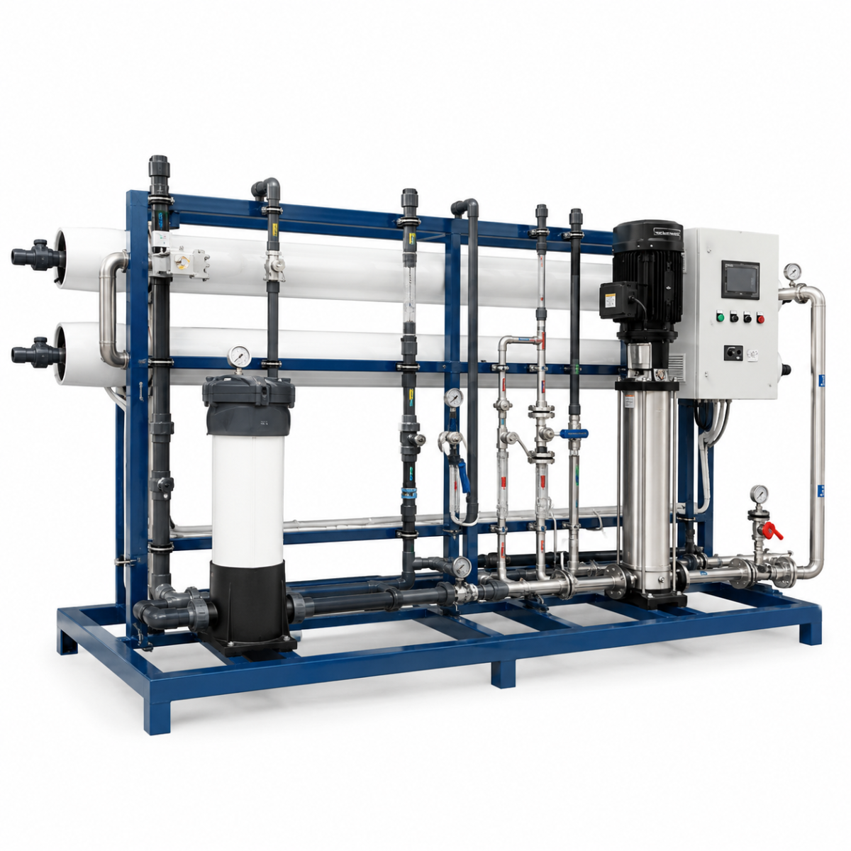 Water Point 95 ton endüstriyel ters ozmoz sistemi