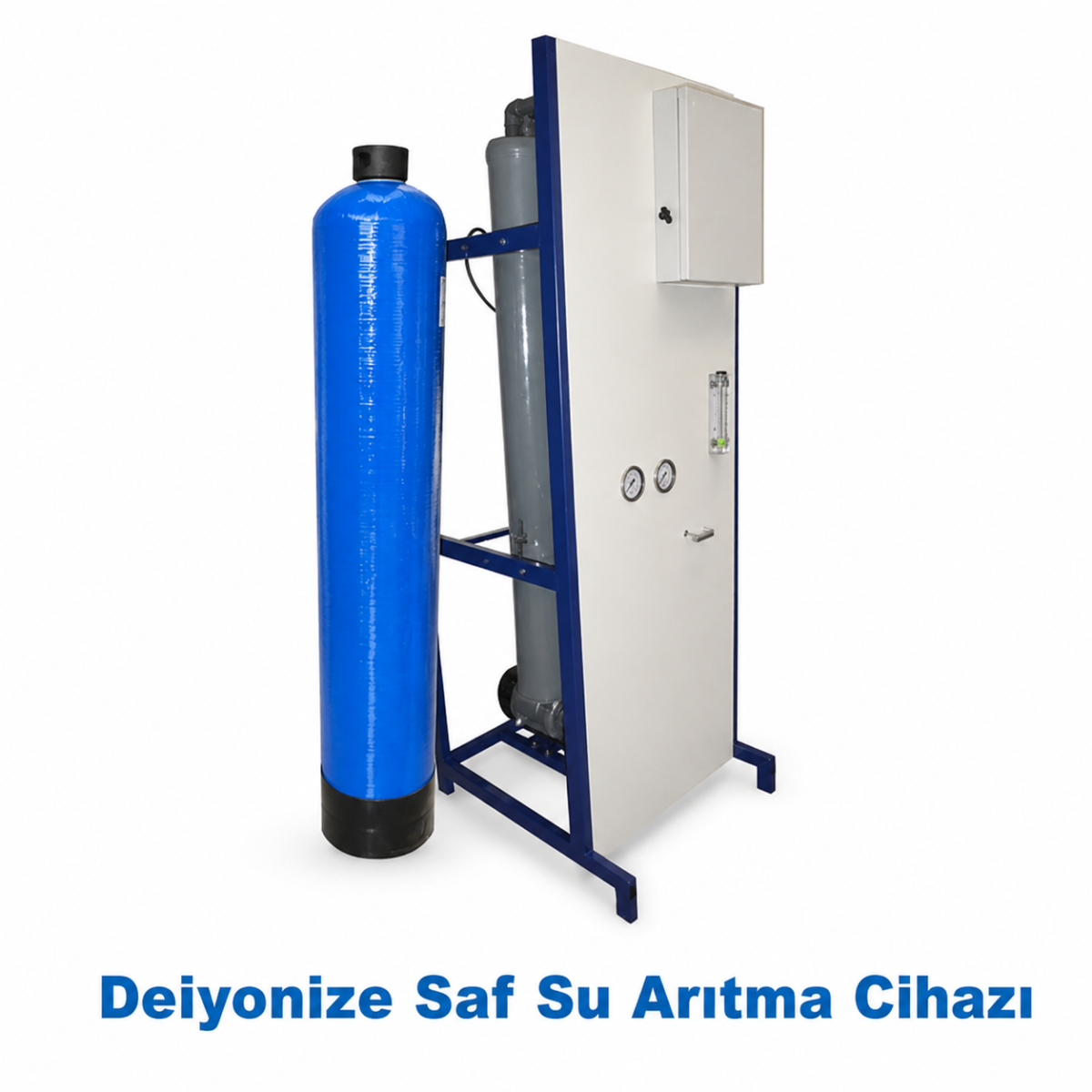Deiyonize Saf Su Cihazı 5 Ton/Gün 3 Water Point deiyonize su arıtma sistemi