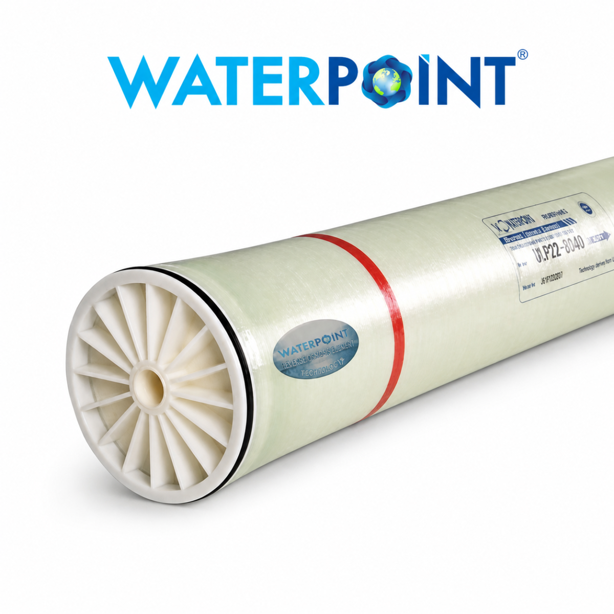 Water Point 8040 Membran, endüstriyel su arıtma sistemleri için yüksek kapasiteli ters osmoz membranı
