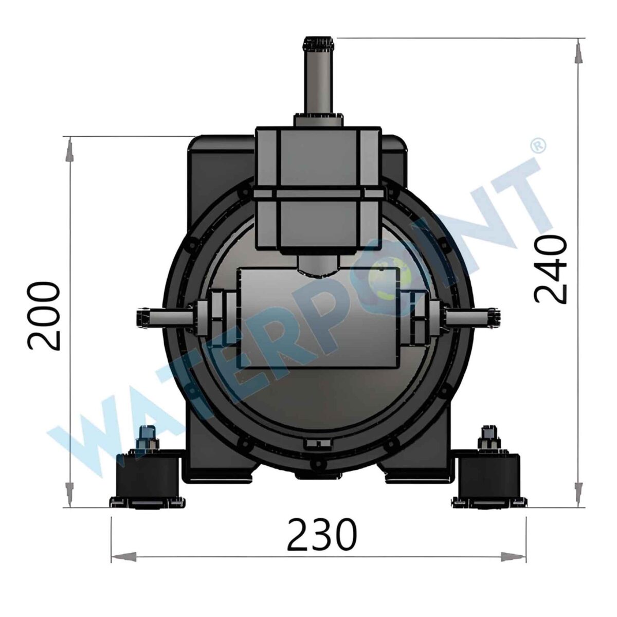 Tekne su arıtma cihazı motor