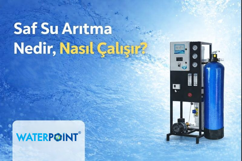 Endüstriyel saf su arıtma cihazı ve ters osmoz sistemi