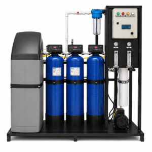 Water Point Endüstriyel Kuyu Suyu Arıtma Sistemi, 7 aşamalı klor kum karbon yumuşatma ters ozmoz mineral ve UV ünitesi
