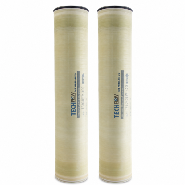 TechFlow 8040 LP-400 Membran 2 TechFlow 8040 LP-400 Membran teknik özellikler tablosu, %99.2 iyon giderim, 150 psi basınç, 1500 ppm NaCl test