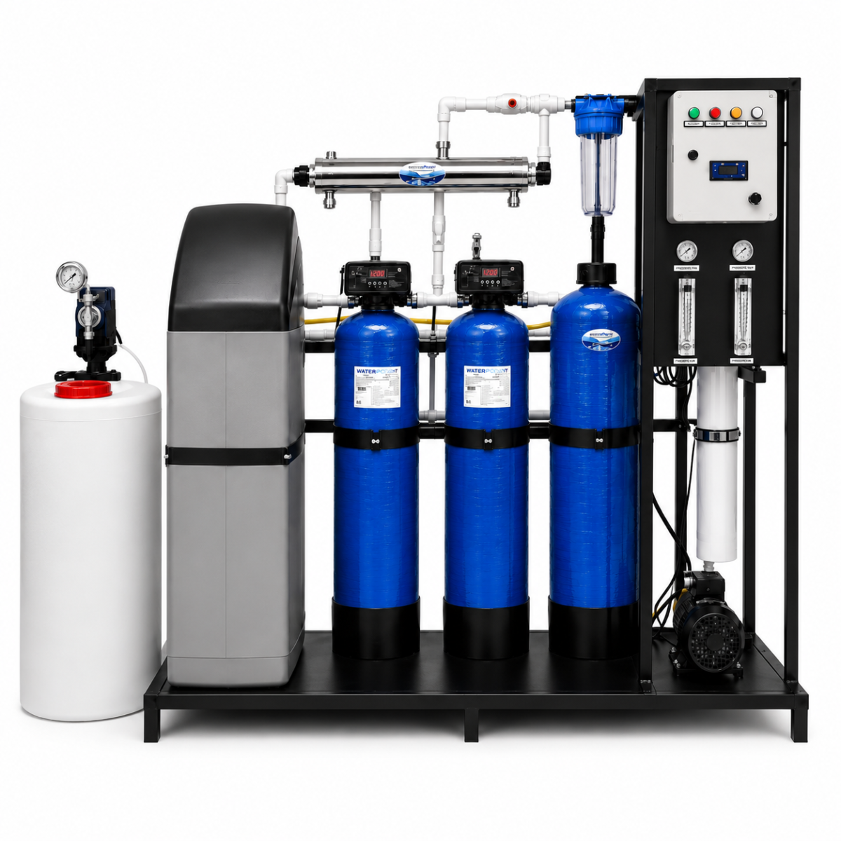 Water Point endüstriyel kuyu suyu arıtma sistemi