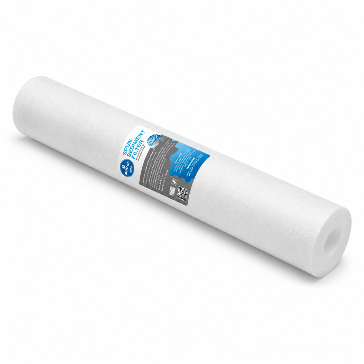 40 inç 5 Mikron Spun Filtre 4 Endüstriyel arıtma tesisinde ön filtrasyon için kullanılan 40 inç 5 Mikron Spun Filtre