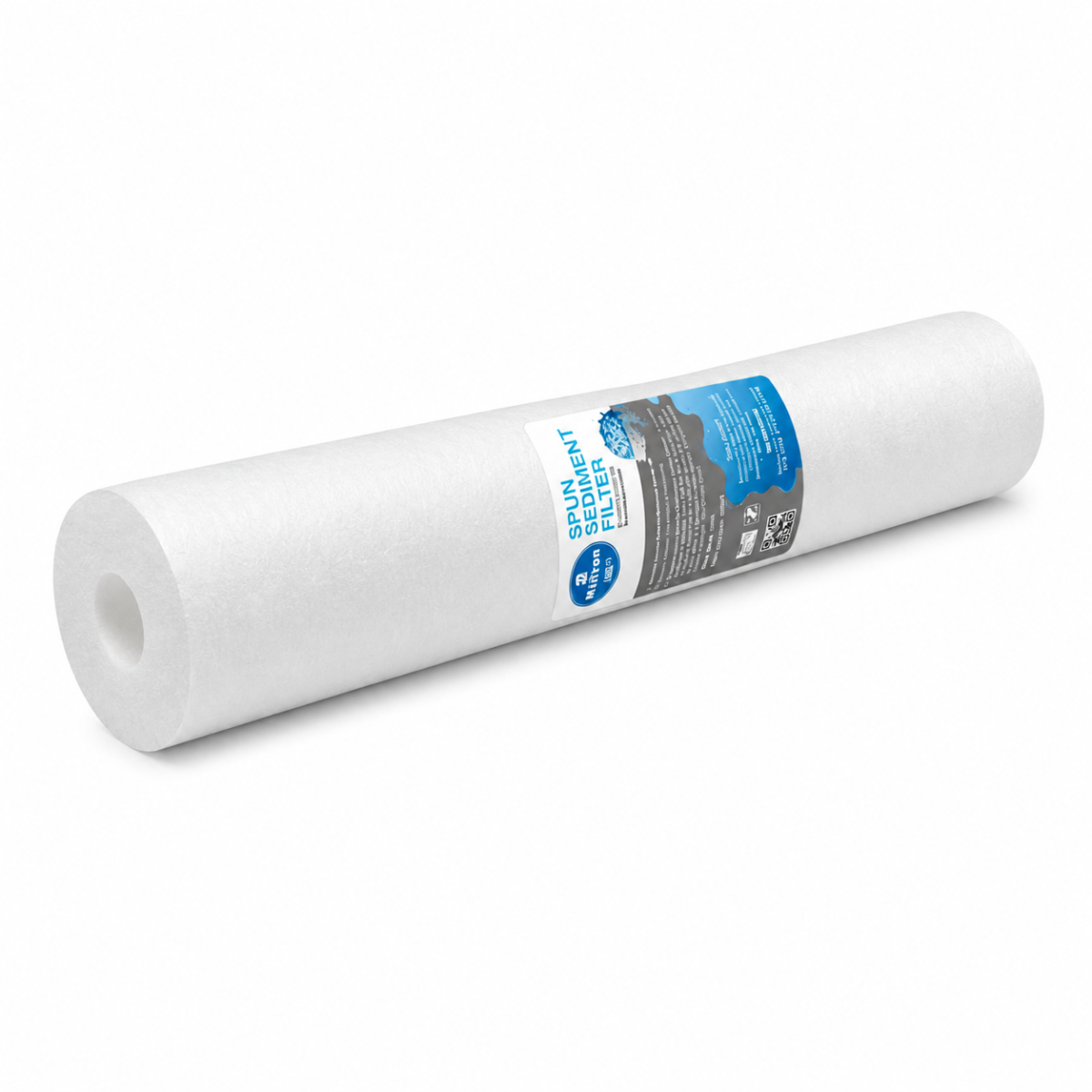 40 inç 5 Mikron Spun Filtre 2 40 inç 5 Mikron Spun Filtre ile 20 ve 30 inç kartuşların boy karşılaştırması