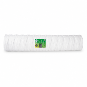 Jumbo 20 inç 5 Mikron İplik Filtre geniş çaplı sarımlı tortu filtre kartuşu