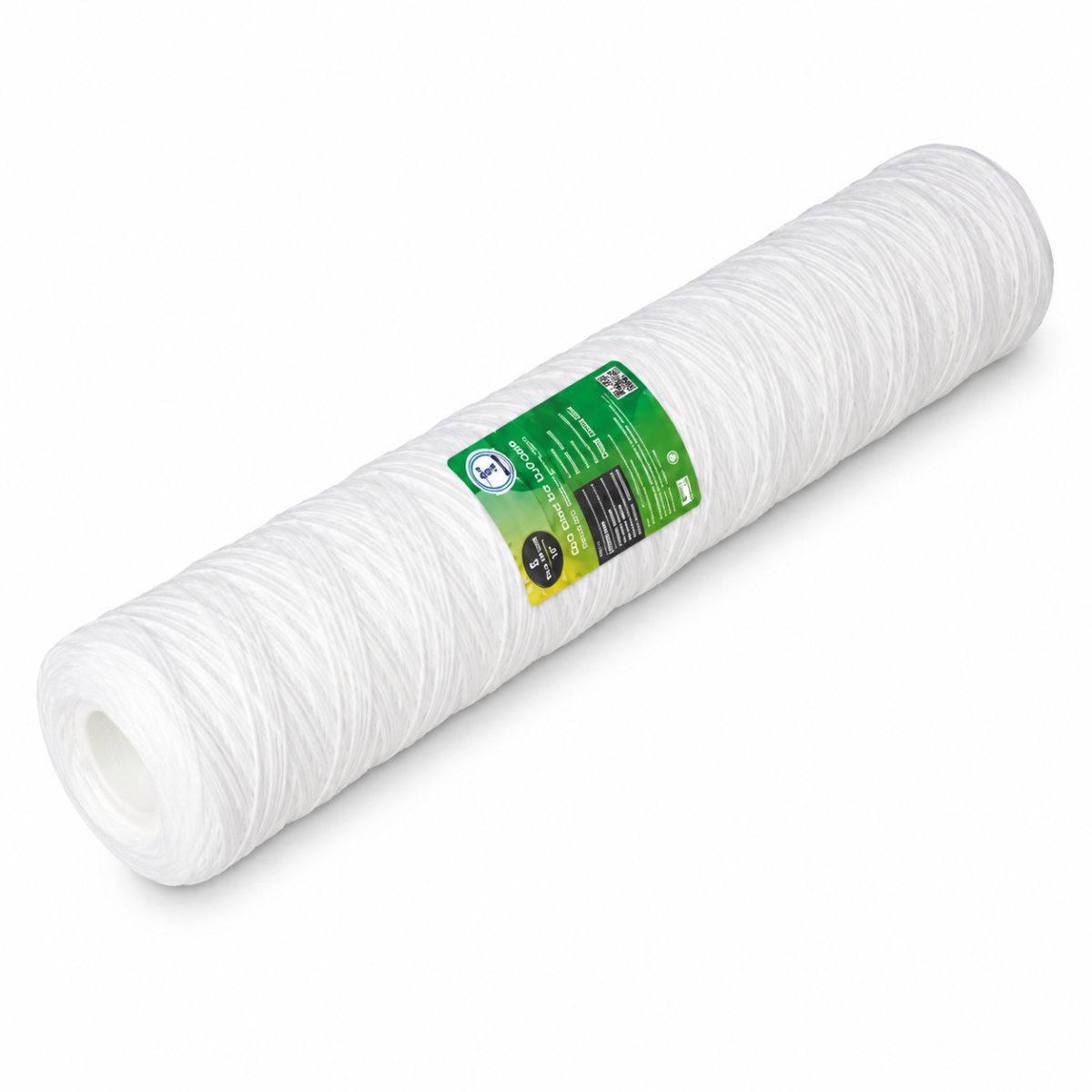 Jumbo 20 inç 5 Mikron İplik Filtre kartuşunun jumbo filtre kabına yerleştirilmesi