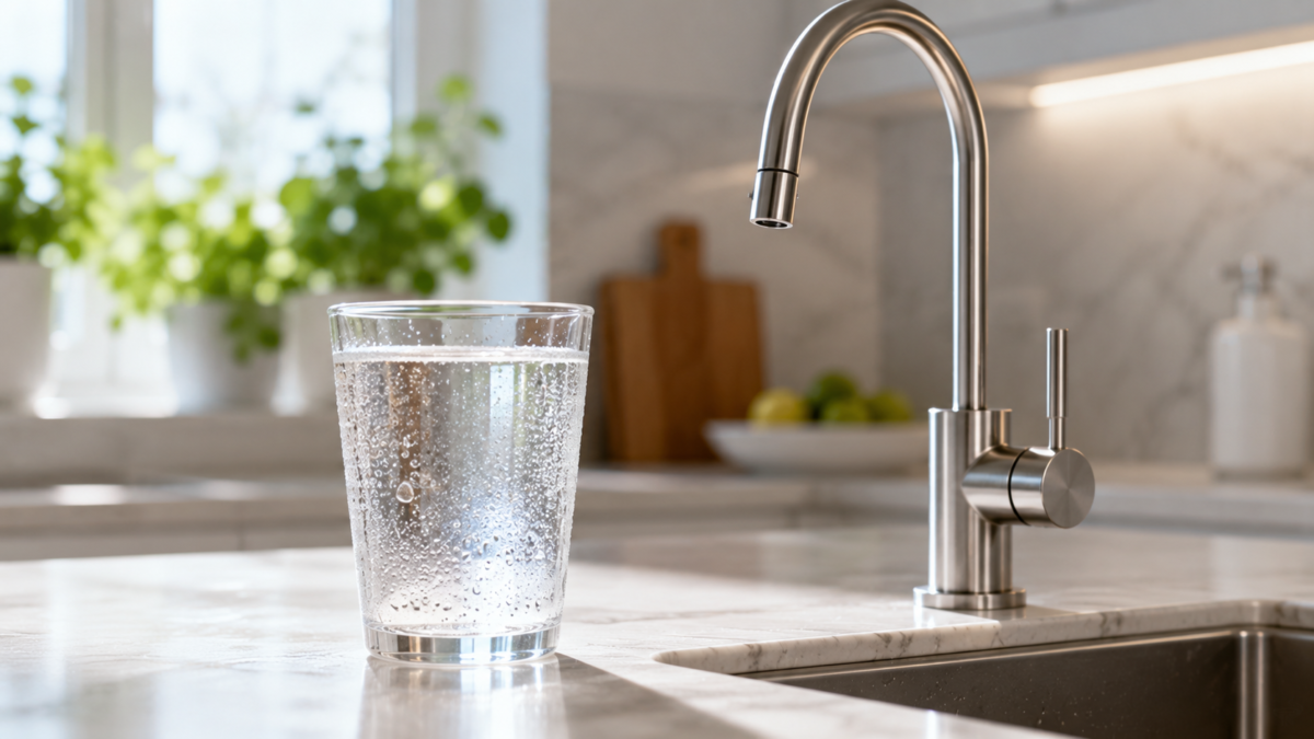 Mineral Filtre Nedir? Arıtılmış Suda Mineral Dengesi 3 Mineral filtreden geçmiş arıtılmış içme suyu