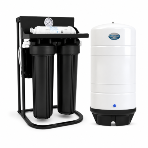 Otel Tipi Su Arıtma Cihazı Merlin 1000 GPD 80 litre tanklı ters ozmoz sistemi